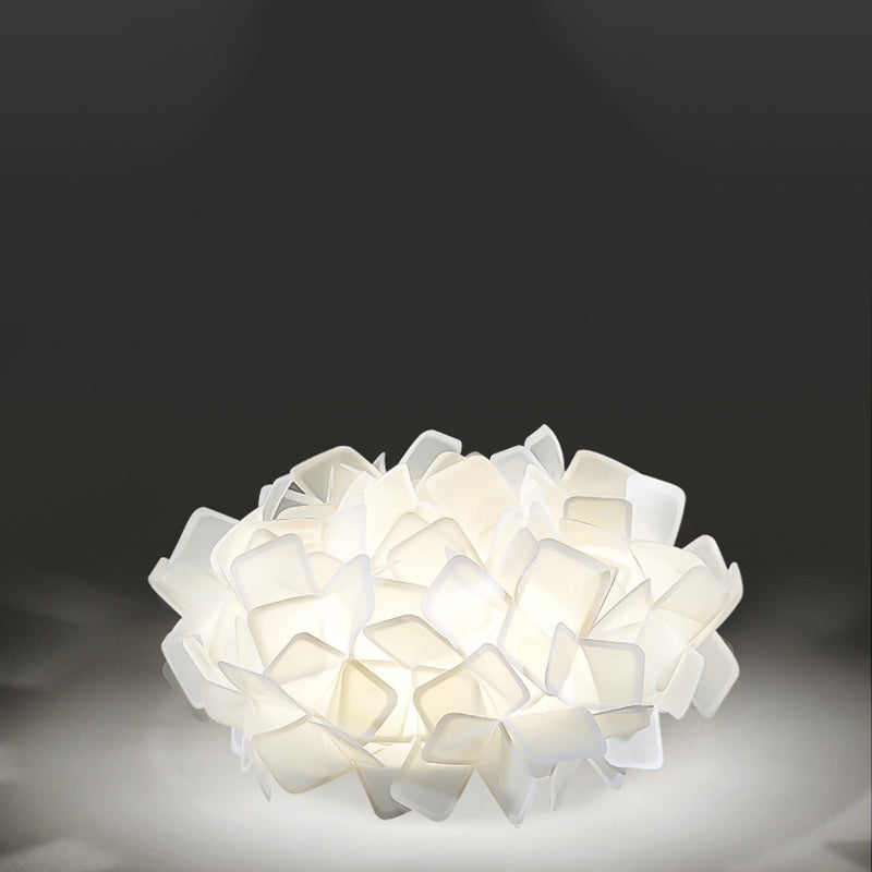 Lámparas de montaje empotrado Blossom, luces de techo contemporáneas de plástico, montaje empotrado