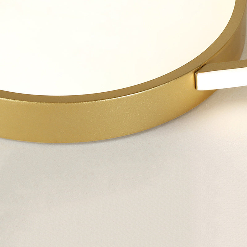 Lámparas de techo empotradas modernas de acrílico con luz empotrada Saturno para dormitorio