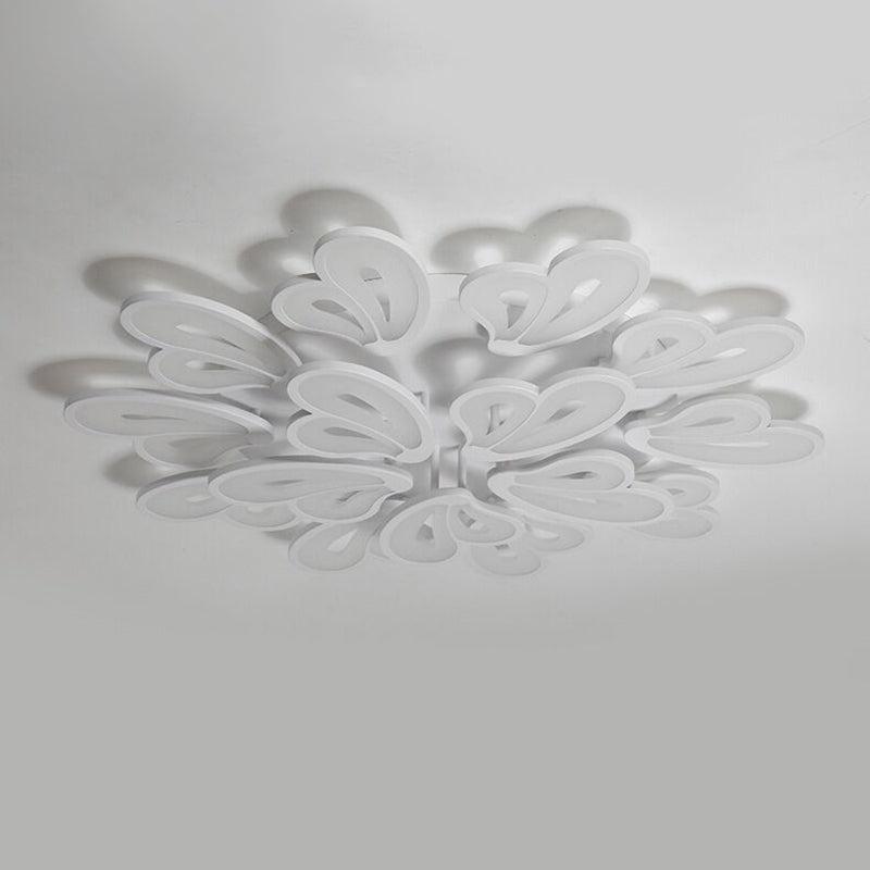Floral Flush Mount Ceiling Light Acrylique Modern Simplicity Flush Mount Ceiling Light for Bedroom