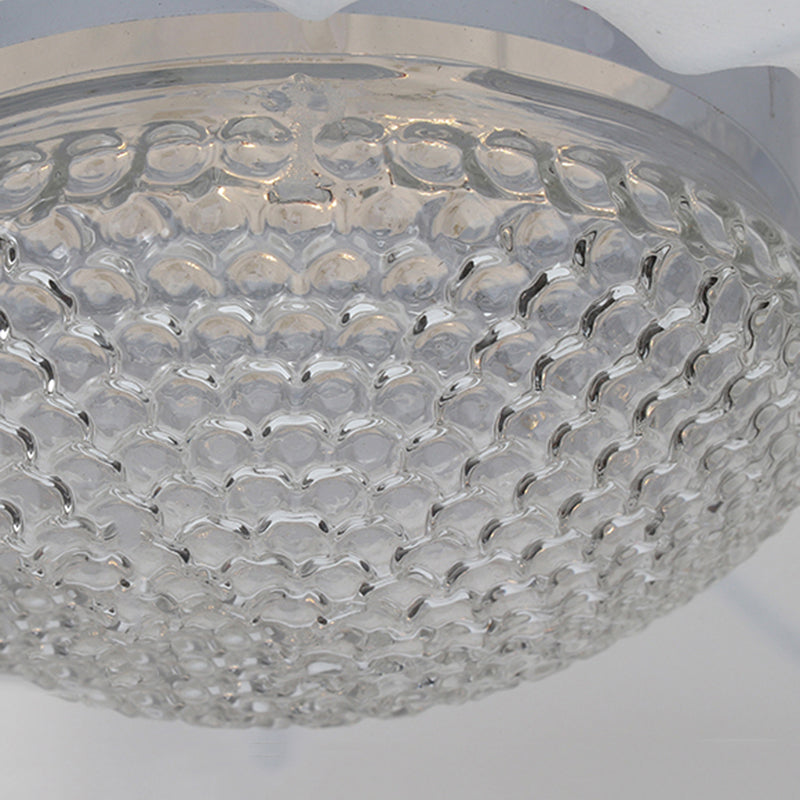 Onregelmatige gevormde zijden hanger lamp postmodern 1 bol witte ophanging licht voor woonkamer