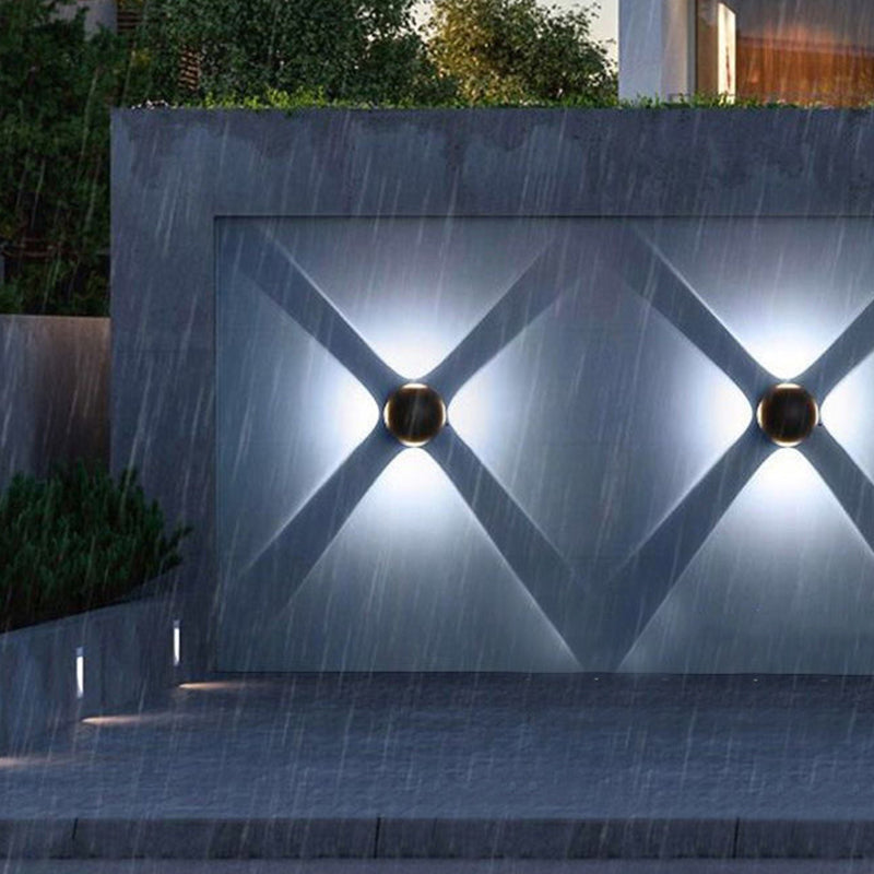 Simplicity Style LED Wall Lamp Aluminum + PVC Lens Home Decorative Ambiance Wall Sconce in Warm White Light