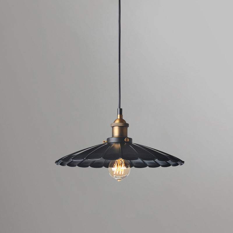 Industriële klassieke geschulpte hanglamp smeed smeedijzeren hangend licht voor commerciële plaats