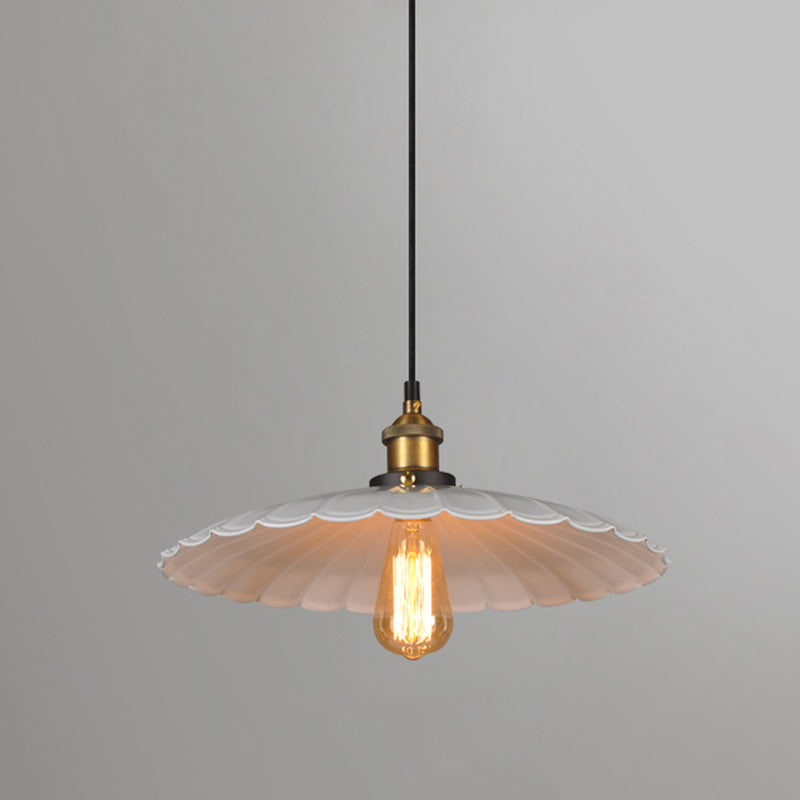 Industriële klassieke geschulpte hanglamp smeed smeedijzeren hangend licht voor commerciële plaats
