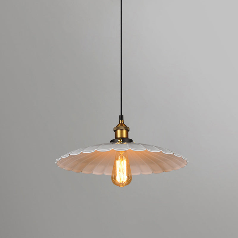 Industriële klassieke geschulpte hanglamp smeed smeedijzeren hangend licht voor commerciële plaats
