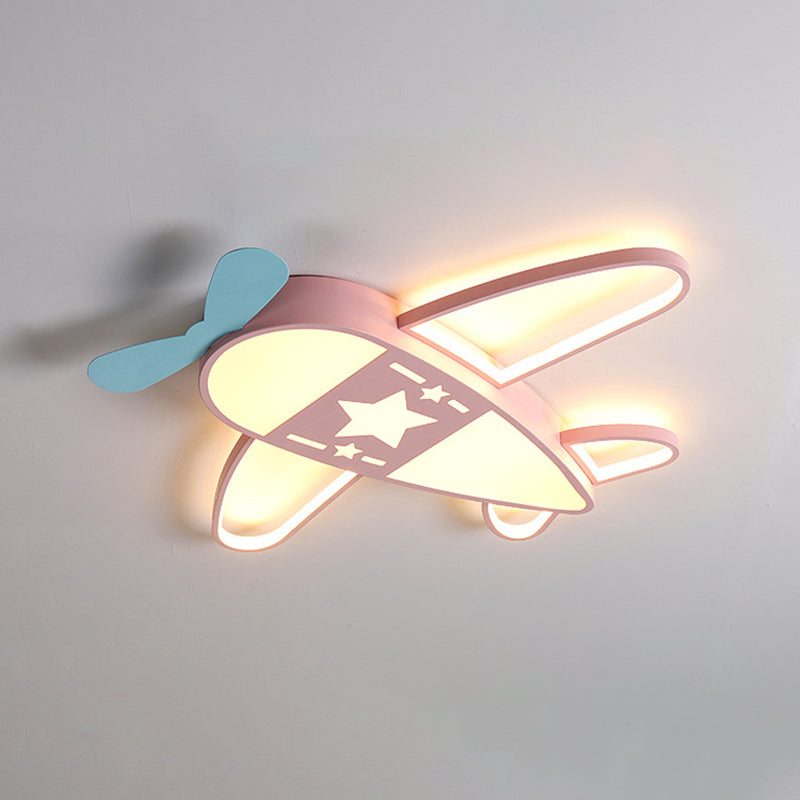 Vliegtuiginbouwverlichtingsarmaturen 1 licht acryl cartoon inbouw plafondlamp