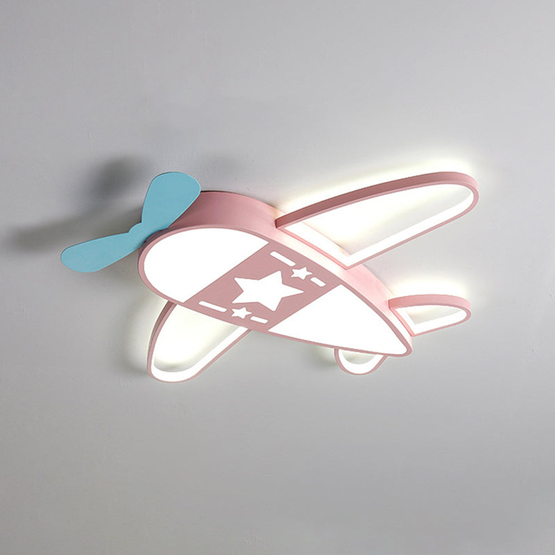 Vliegtuiginbouwverlichtingsarmaturen 1 licht acryl cartoon inbouw plafondlamp