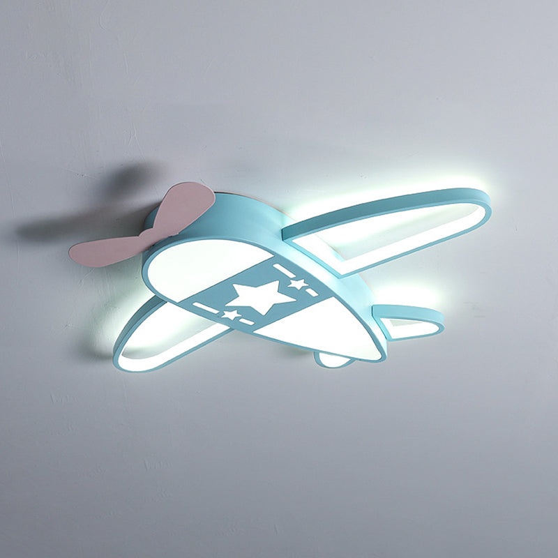 Vliegtuiginbouwverlichtingsarmaturen 1 licht acryl cartoon inbouw plafondlamp