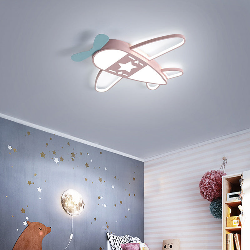 Vliegtuiginbouwverlichtingsarmaturen 1 licht acryl cartoon inbouw plafondlamp
