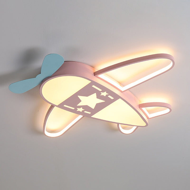 Vliegtuiginbouwverlichtingsarmaturen 1 licht acryl cartoon inbouw plafondlamp