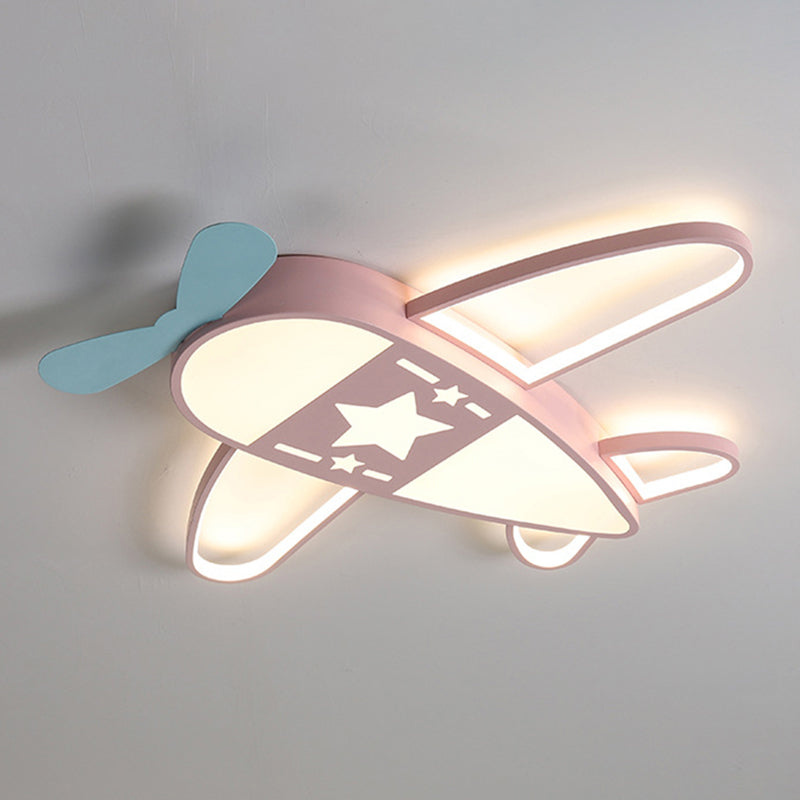 Vliegtuiginbouwverlichtingsarmaturen 1 licht acryl cartoon inbouw plafondlamp