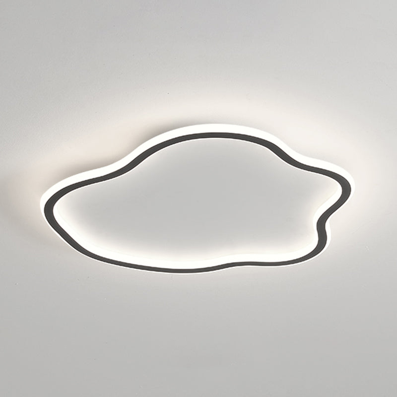 Géométrique 1 lumière LED encastré métal moderne encastré chambre à coucher lumière