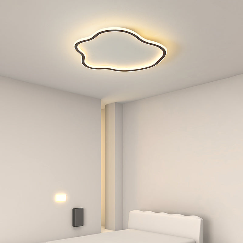 Géométrique 1 lumière LED encastré métal moderne encastré chambre à coucher lumière