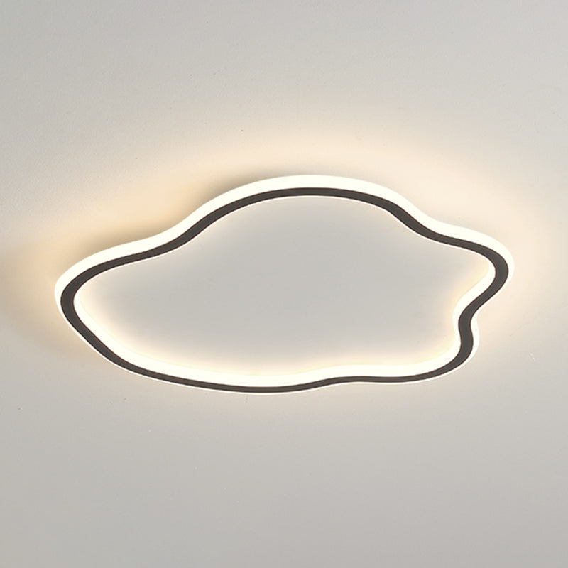 Géométrique 1 lumière LED encastré métal moderne encastré chambre à coucher lumière