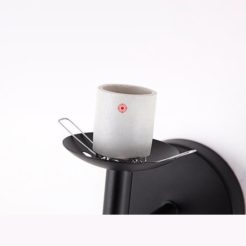 Spherical Bedroom Wall Sconce Lighting Glass Simplicity Style Sconce Light Fixture