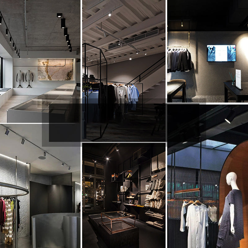 Plafonnier LED, éclairage sur rail, projecteur, barre lumineuse pour magasin