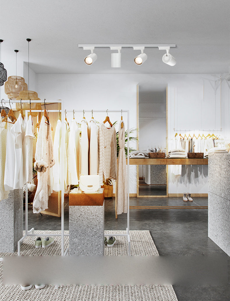 Plafonnier LED, éclairage sur rail, projecteur, barre lumineuse pour magasin