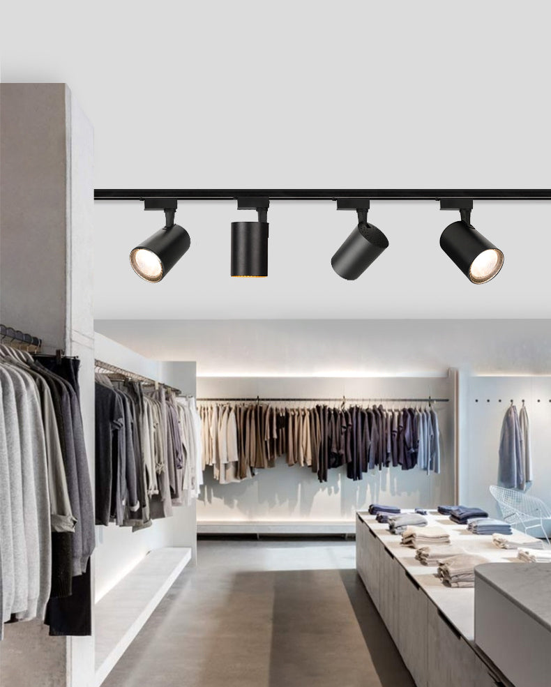 Plafonnier LED, éclairage sur rail, projecteur, barre lumineuse pour magasin