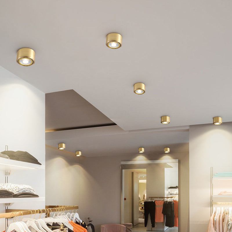 Luz de barra de hotel con luz empotrada LED de estilo moderno, luz de techo, luz de riel