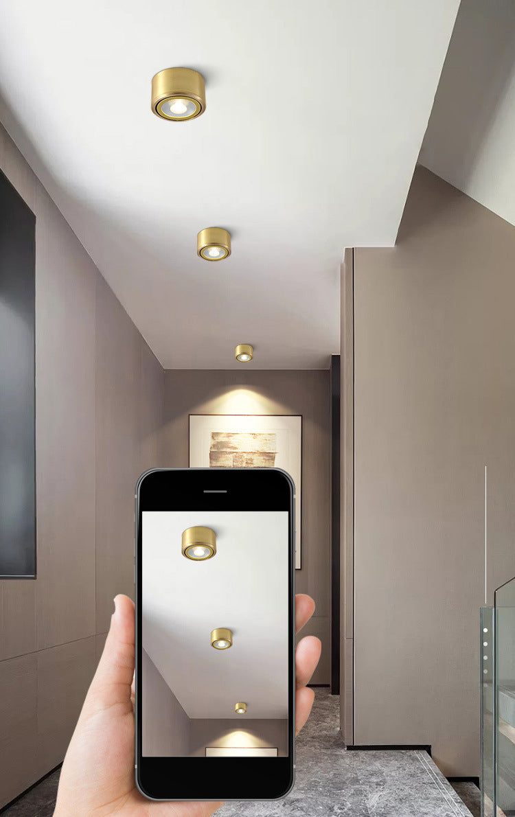 Luz de barra de hotel con luz empotrada LED de estilo moderno, luz de techo, luz de riel