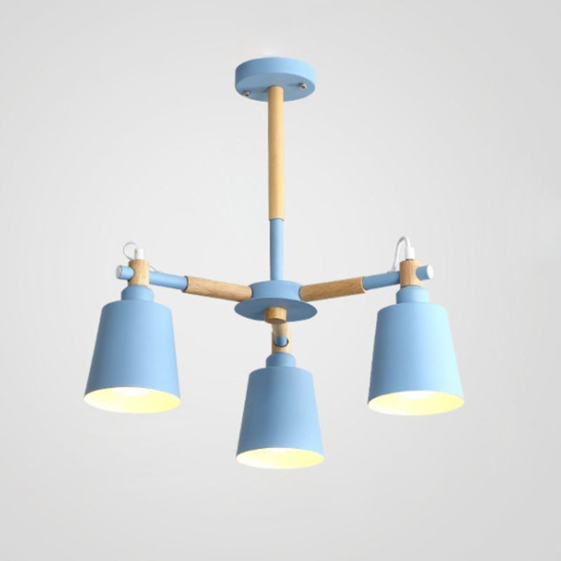 Sputnik Ceiling Hung Fixture Nordic-Style Metal Living Room Chandelier Lighting Fixture