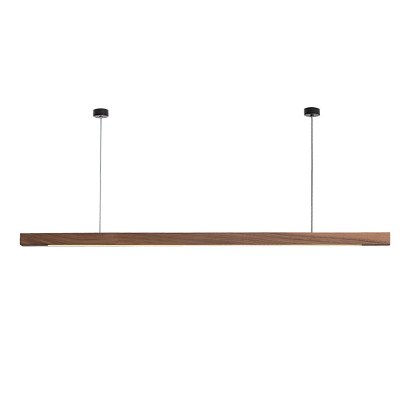 LAMPE DE PLADIER MINIMALISME DE BOIS ALIMENTATION PRENDANT LED LIGHT pour la salle à manger