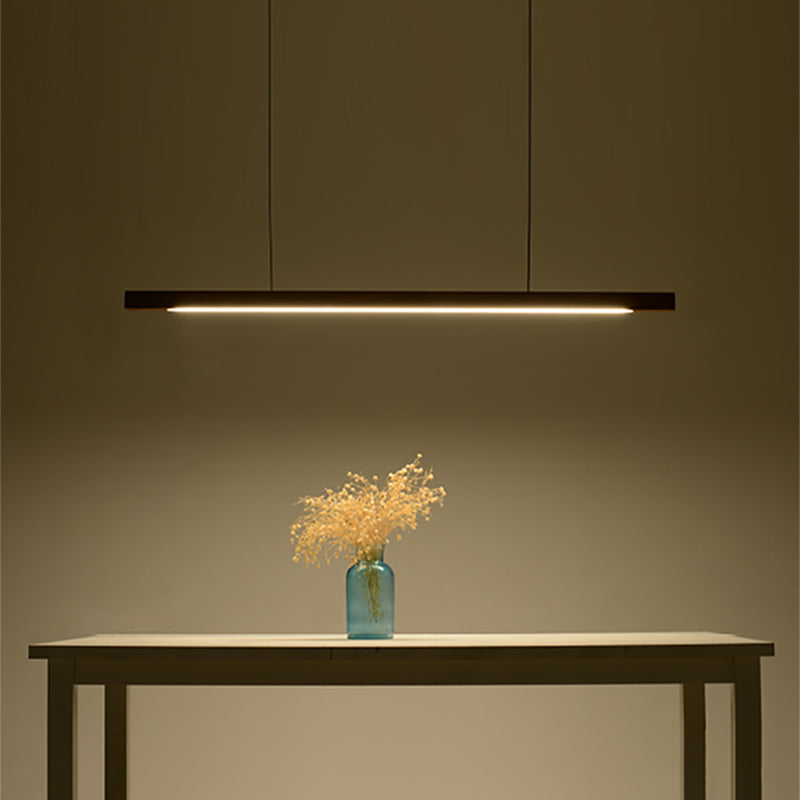 LAMPE DE PLADIER MINIMALISME DE BOIS ALIMENTATION PRENDANT LED LIGHT pour la salle à manger