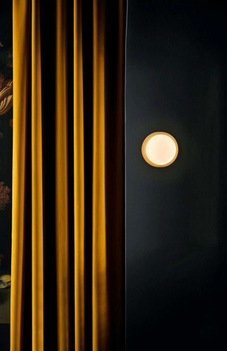 Moderne witte glazen wand sconce metalen lichte kamer binnen slaapkamerverlichting