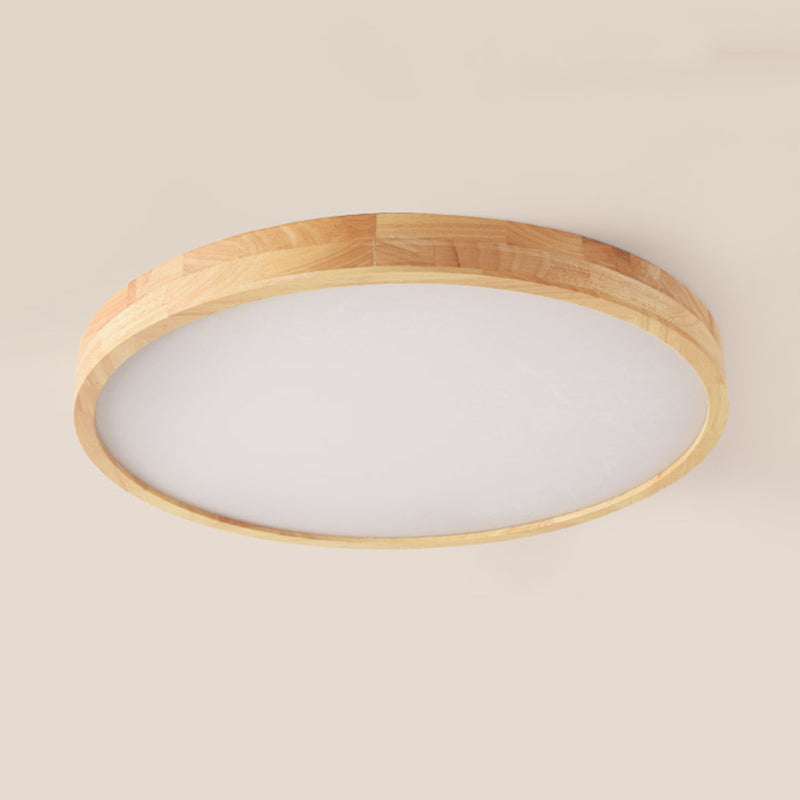 Bois 1 lumière encastré plafonnier luminaire moderne chambre encastré luminaires