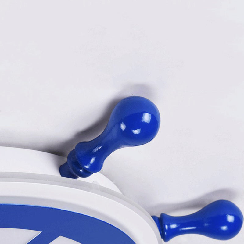 Plafonnier encastré à gouvernail en métal luminaire encastré pour chambre d'enfant