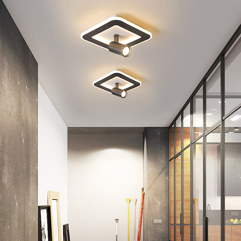 Luminaires encastrés, projecteurs rotatifs, lumière LED pour salon ou Restaurant