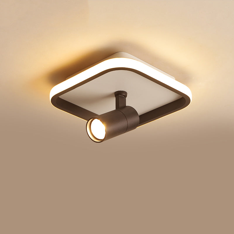 Luminaires encastrés, projecteurs rotatifs, lumière LED pour salon ou Restaurant