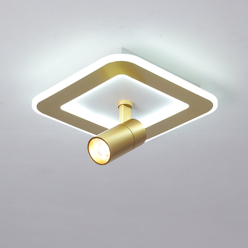 Luminaires encastrés, projecteurs rotatifs, lumière LED pour salon ou Restaurant