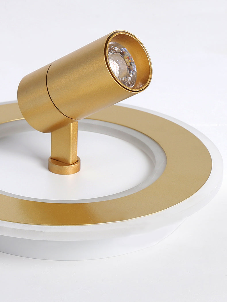 Luminaires encastrés, projecteurs rotatifs, lumière LED pour salon ou Restaurant