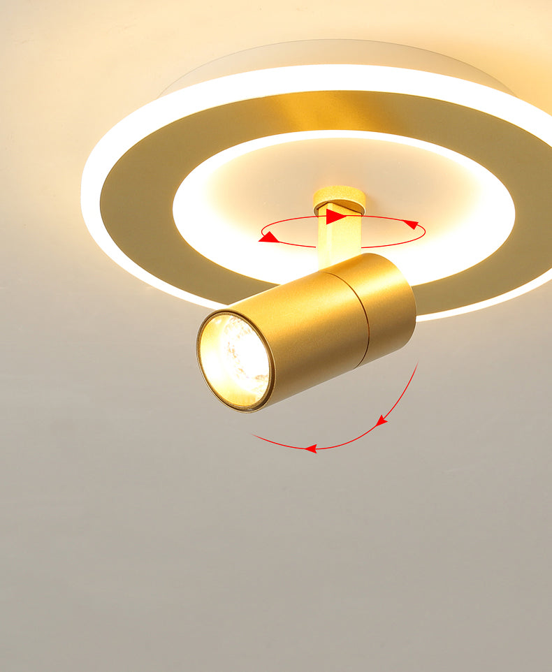 Luminaires encastrés, projecteurs rotatifs, lumière LED pour salon ou Restaurant