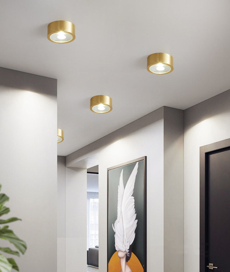 Lámpara de techo LED Iluminación de riel Foco de metal Luz de barra