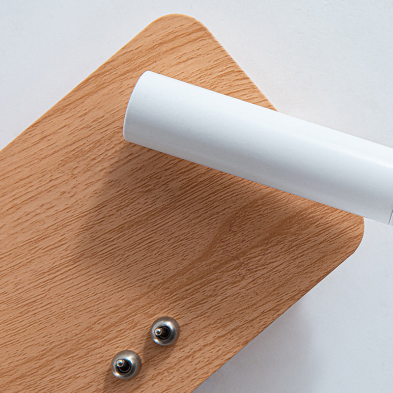 Modern Sconce Single Light Wood Light Spot Light Beside Light Bedroom Indoor Light