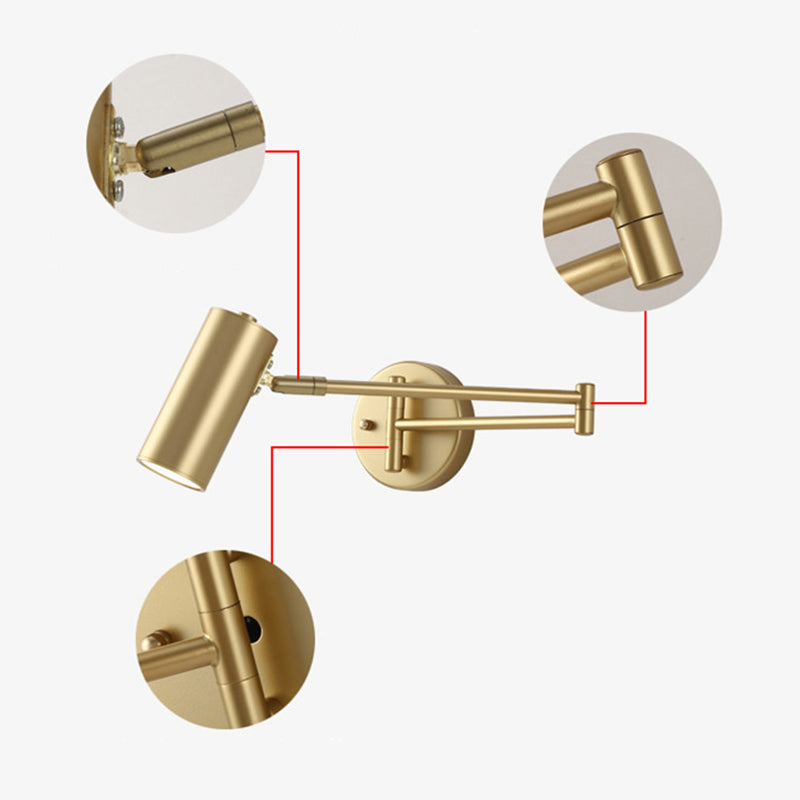 Éclairage moderne de murs de mur à côté de l'éclair