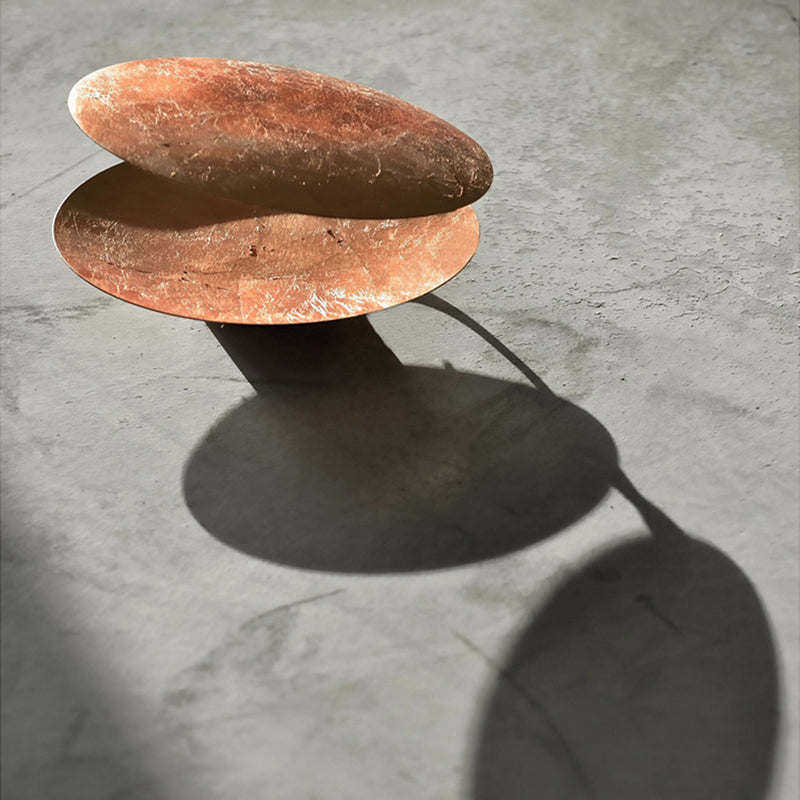 Lampade a sconde circolare in metallo moderno lampada a parete da letto da letto