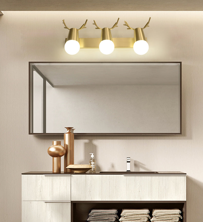 Moderne witte glazen wandwand