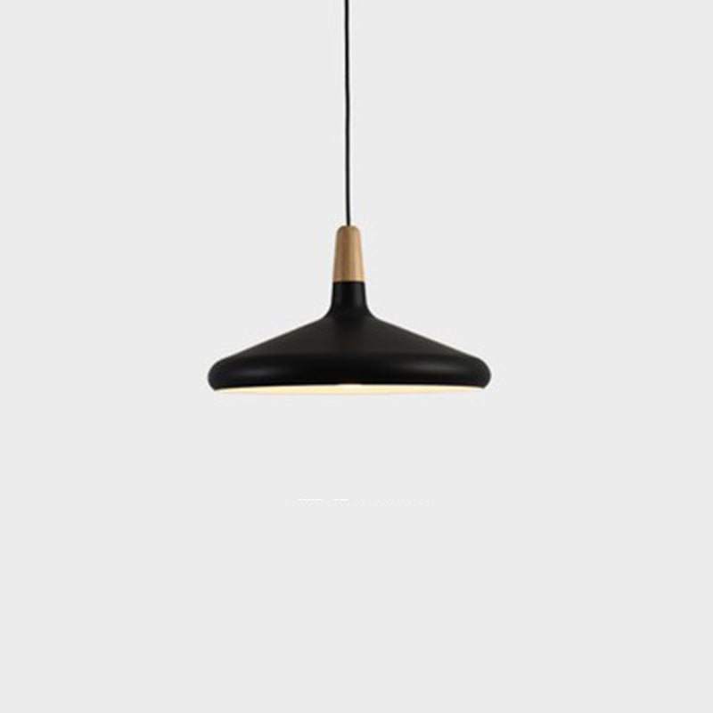 Moderne eenvoudige kegelhangende hanglamp aluminium hangende hanglampen voor restaurant