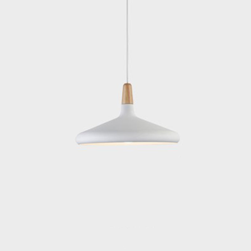 Moderne eenvoudige kegelhangende hanglamp aluminium hangende hanglampen voor restaurant