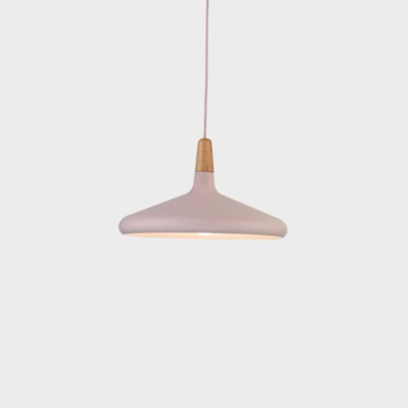 Moderne eenvoudige kegelhangende hanglamp aluminium hangende hanglampen voor restaurant