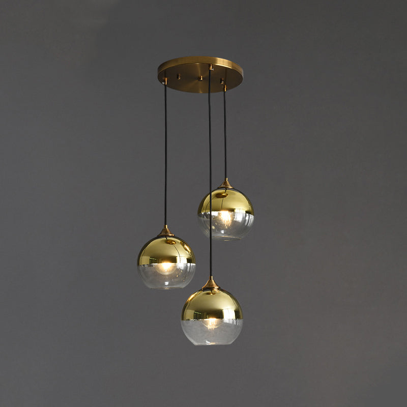 1 ascensore a soffitto leggero moderno vetro appeso per il ristorante