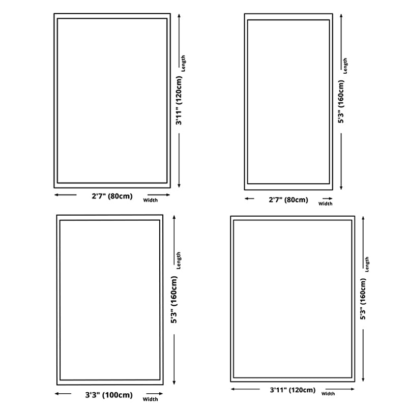 Simplicity Modern Indoor Rug Stylish Marble Print Rug Anti-Slip Backing Carpet for Home Decoration