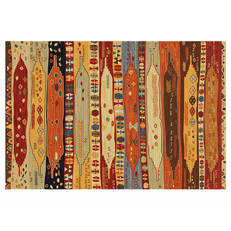 Tone rouge Shabby Chic tapis polyester tapis Tribal Patché