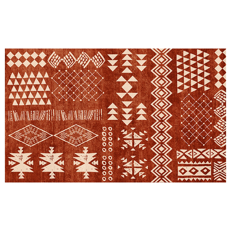 Boheemse tribale patroon Tapijten Multicolor polyester Area Tapijt Non-slip achterste tapijt voor woonkamer