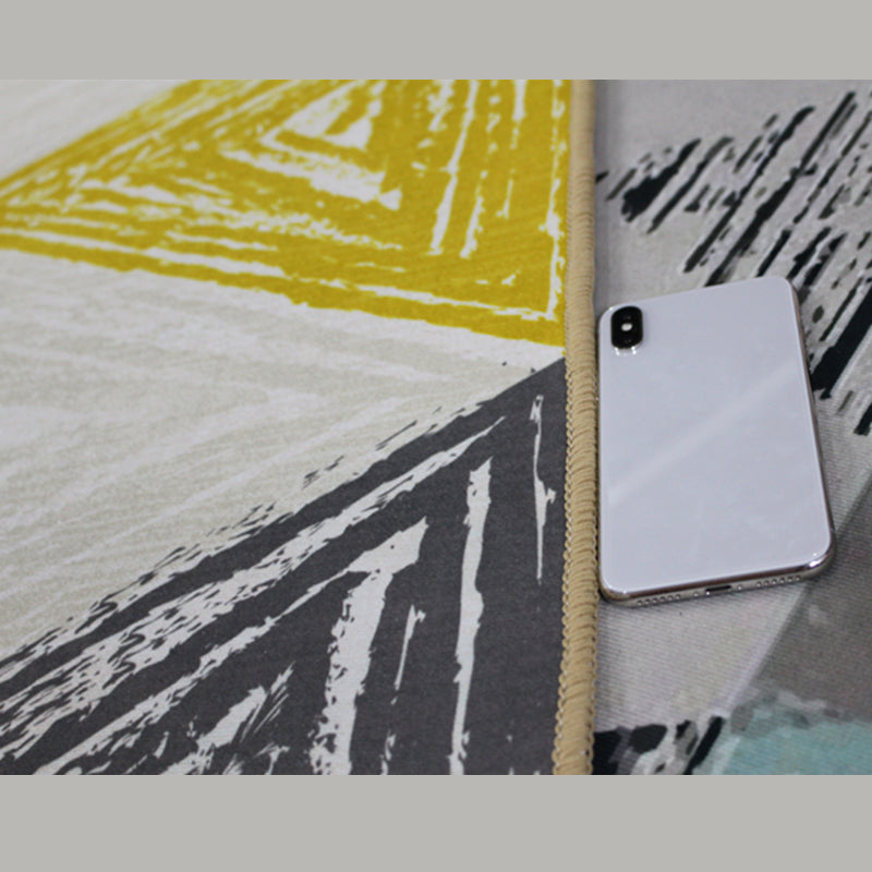 Witte toon boho tapijten polyester tapijt tribal classicisme binnen tapijt niet-slip steun voor woonkamer