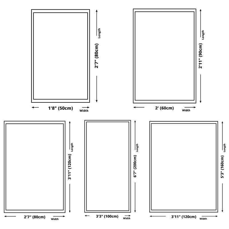 Natural Floral Printed Rug Trendy Polyester Area Rug Non-Slip Backing Carpet for Living Room