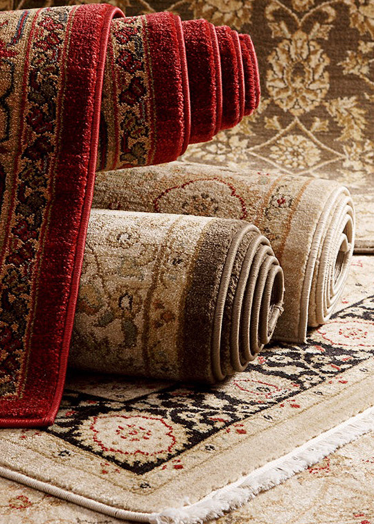 Shabby Chic Ethnic Printed Rug Color Mixed Polyester Area Carpet Stain Resistant Rug for Living Room