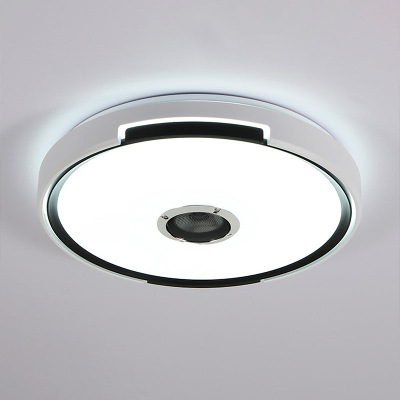 Flush Mount Ceiling Fixture LED Light Smart Mobile Phone Control Foyer Light Room Light